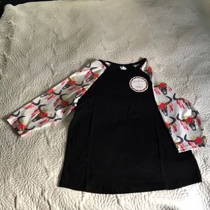 Sunshine and rodeos 3/4 tee